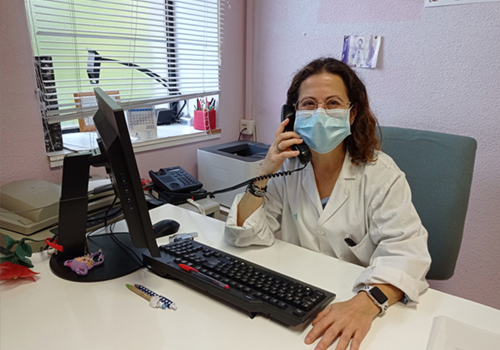 La enfermera Luisa Lozano, del Centro de Salud Fuentes Norte, es la principal investigadora
